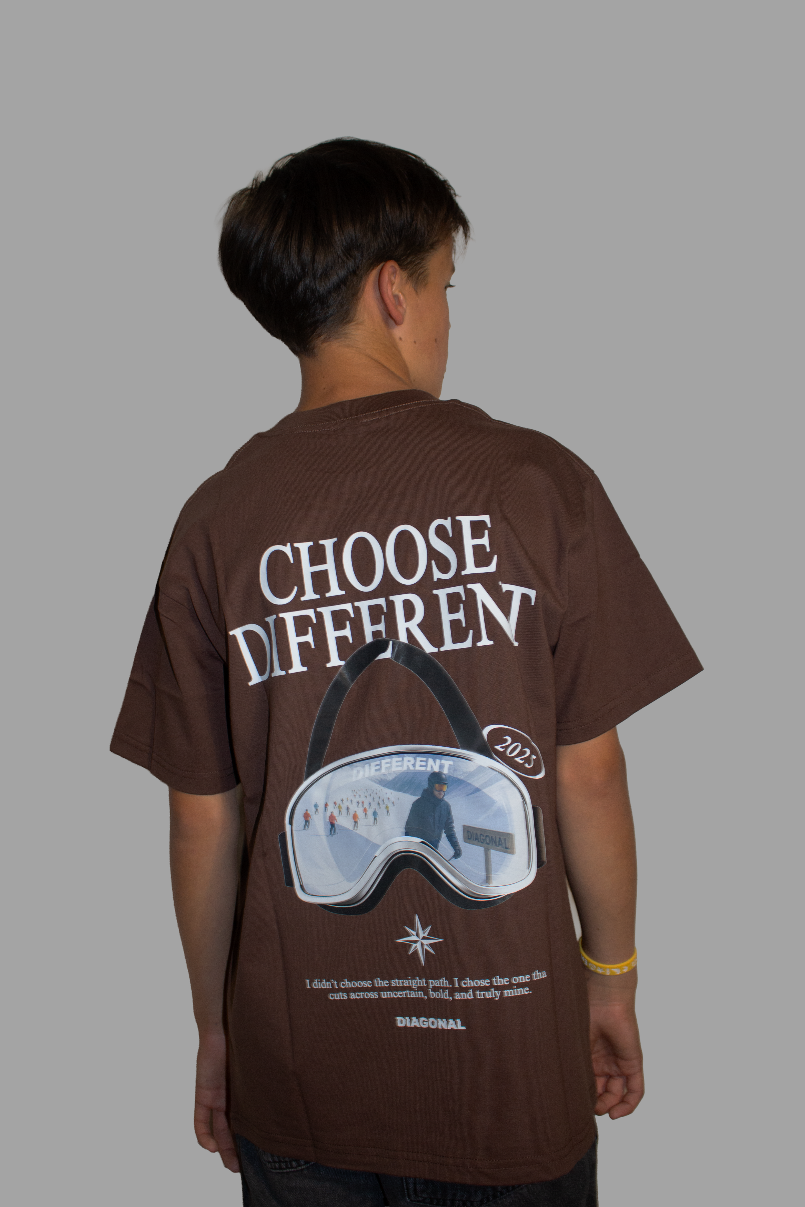 Tee-shirt Beige — dos